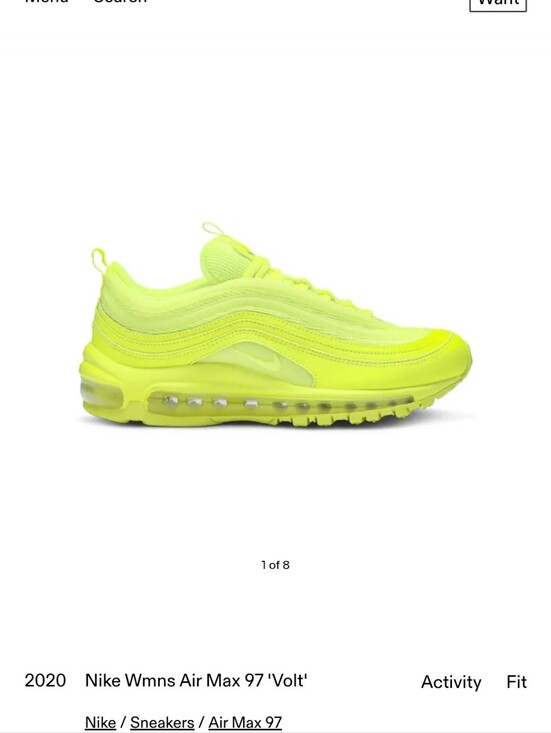Nike Shoes - Nike Bright Neon Yellow Athletic Shoe CW7028_700